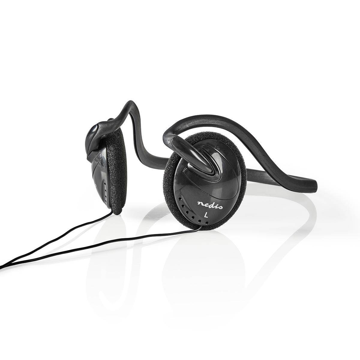 Nedis On-Ear-Kopfhörer Wired | 3.5 mm | Seillänge: 1.10 m | Schwarz-4
