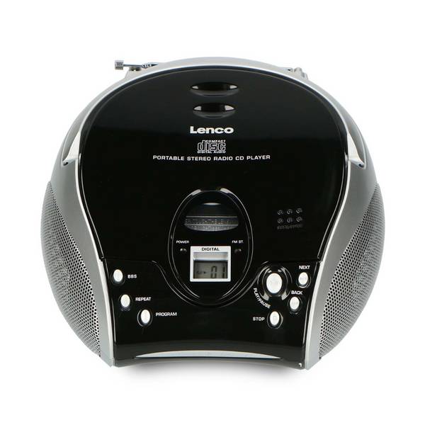 Lenco SCD-24 - Ghettoblaster - 2 Watt - Schwarz