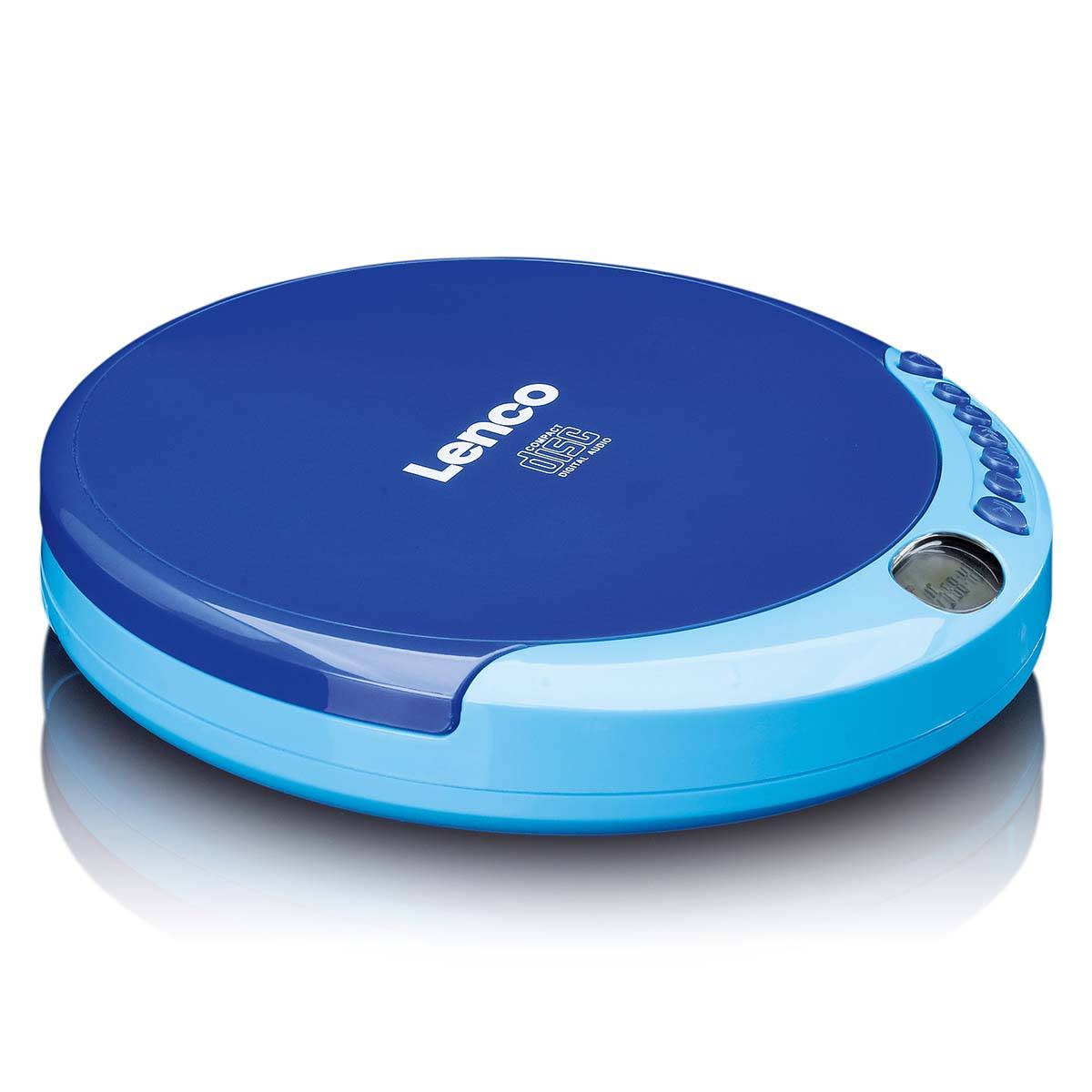 Lenco Portabler CD Player CD-011BU blau-1