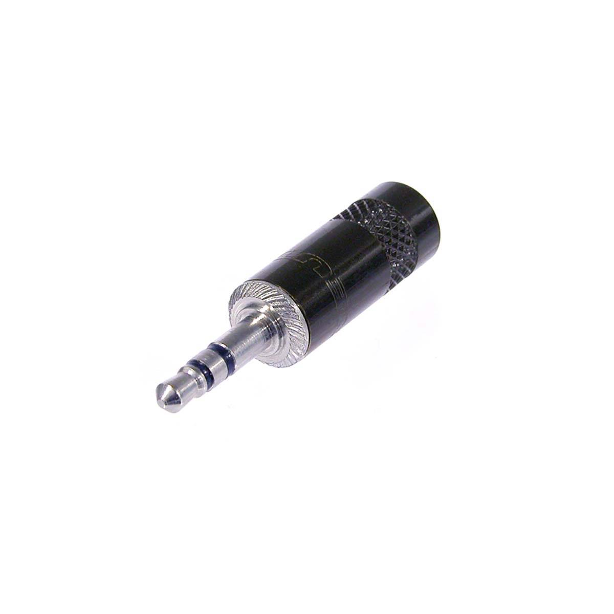 Neutrik Audio-Stecker 3.5 mm Male Metall Schwarz-1