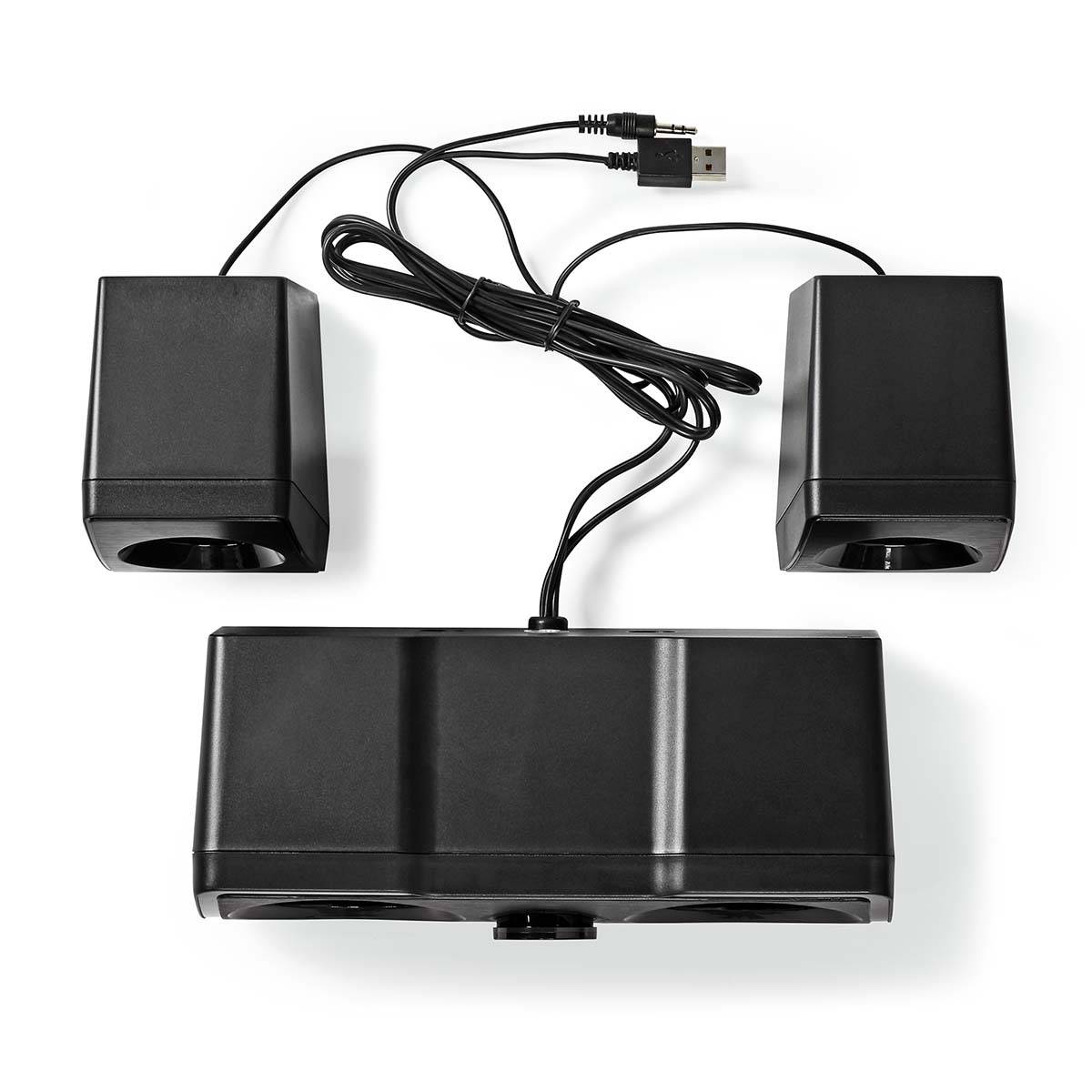 Nedis Gaming-Lautsprecher | GSPR21022BK | Schwarz-3