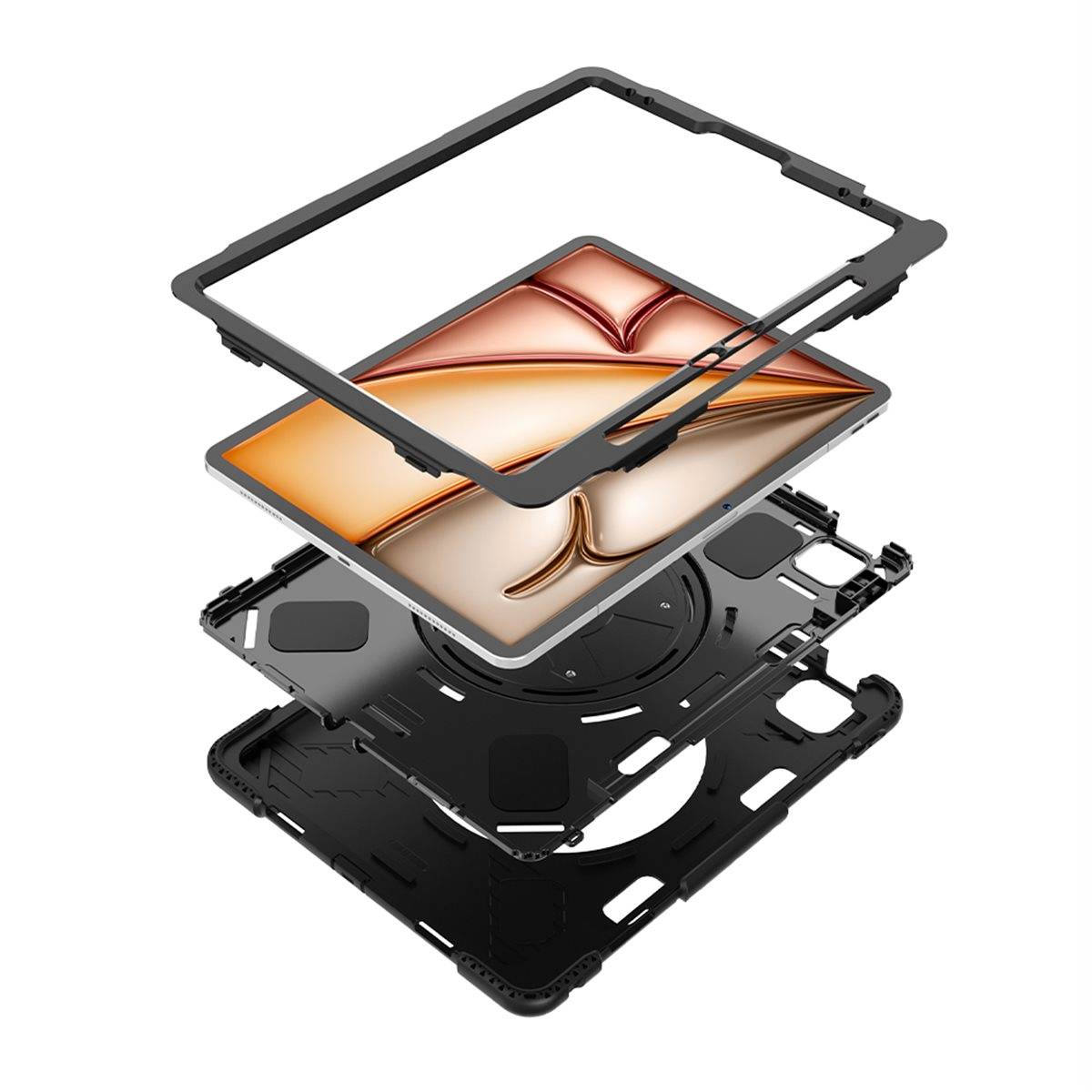 Peak 500m Case iPad Air 13'' 2024 schwarz - Tasche-1