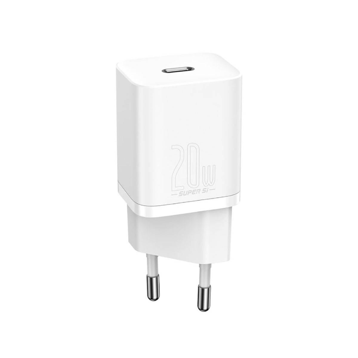 Baseus - CCSUP-B02 - Netzladegerät Baseus Super Si Quick Charger 1C 20W (weiß)-0