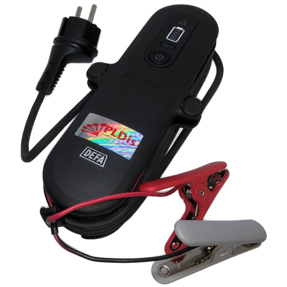 Rundutec 12V SmartCharge 4A Batterie PKW Erhaltungsladegerät inkl. MagCode Stecker Set-2