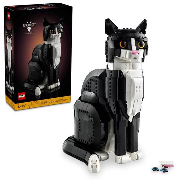 Lego ® Ideas 21349 Schwarz-weiße Katze 21349
