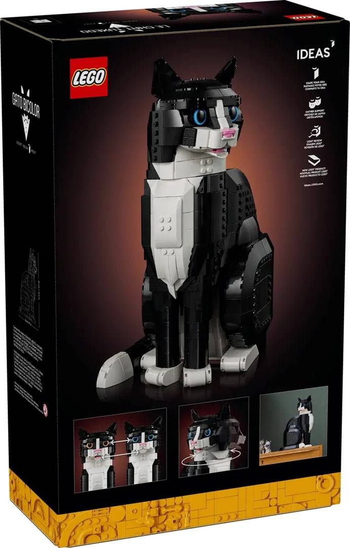 Lego ® Ideas 21349 Schwarz-weiße Katze 21349-1