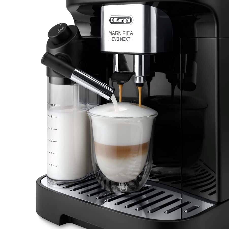 DE LONGHI - De'Longhi Magnifica Evo Next ECAM310.60.B - Automatische Kaffeemaschine mit Milchaufschäumer-2