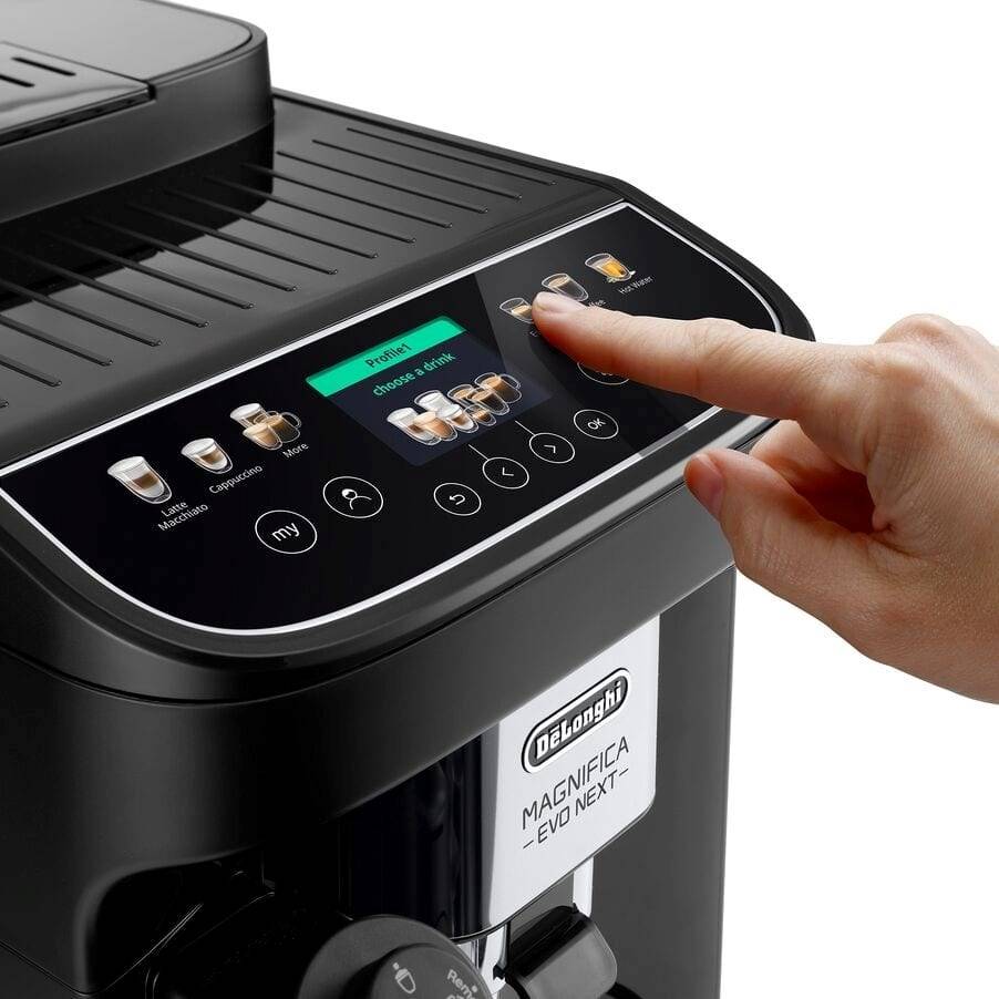 DE LONGHI - De'Longhi Magnifica Evo Next ECAM310.60.B - Automatische Kaffeemaschine mit Milchaufschäumer-3