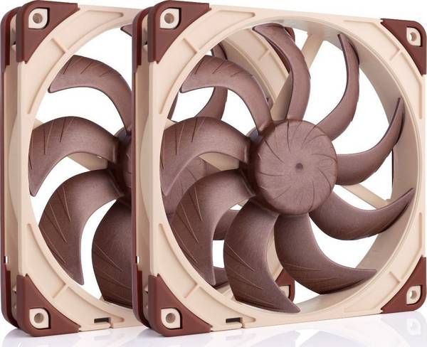 Noctua NF-A14X25 G2 PWM SX2-PP - Gehäuselüfter - 140 mm (Packung mit 2)
