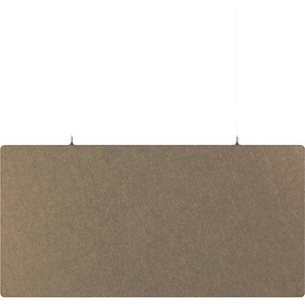 Akustik-Deckenplatte PET-Filz HxB 600 x 1200 mm rechteckige Form beige. TAKKT Industrial & Packaging GmbH