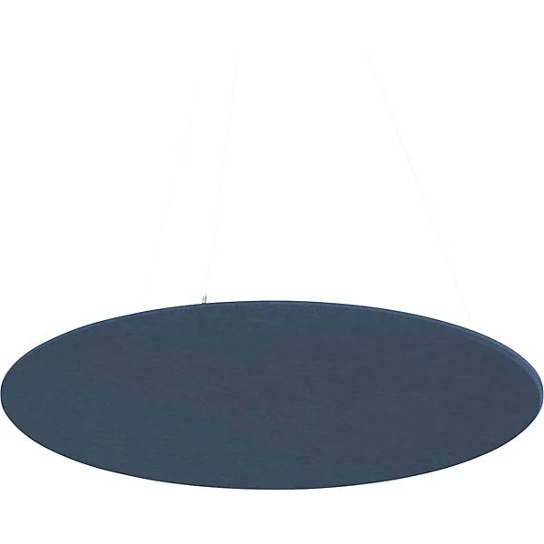Akustik-Deckenplatte PET-Filz Ø 1200 mm runde Form blau ab 10 Stk. TAKKT Industrial & Packaging GmbH-2
