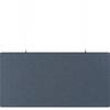 Akustik-Deckenplatte PET-Filz HxB 600 x 1200 mm rechteckige Form blau. TAKKT Industrial & Packaging GmbH