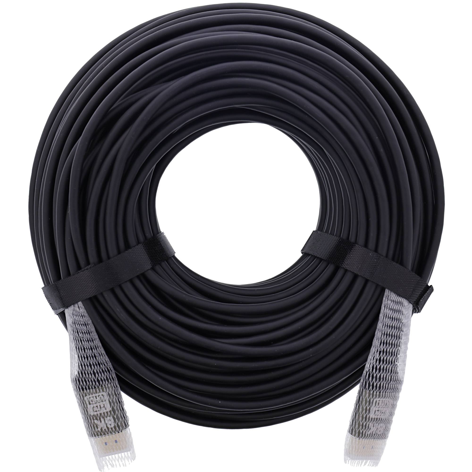 InLine® HDMI AOC Kabel, Ultra High Speed HDMI Kabel, 8K, Aluminium, 20m-1