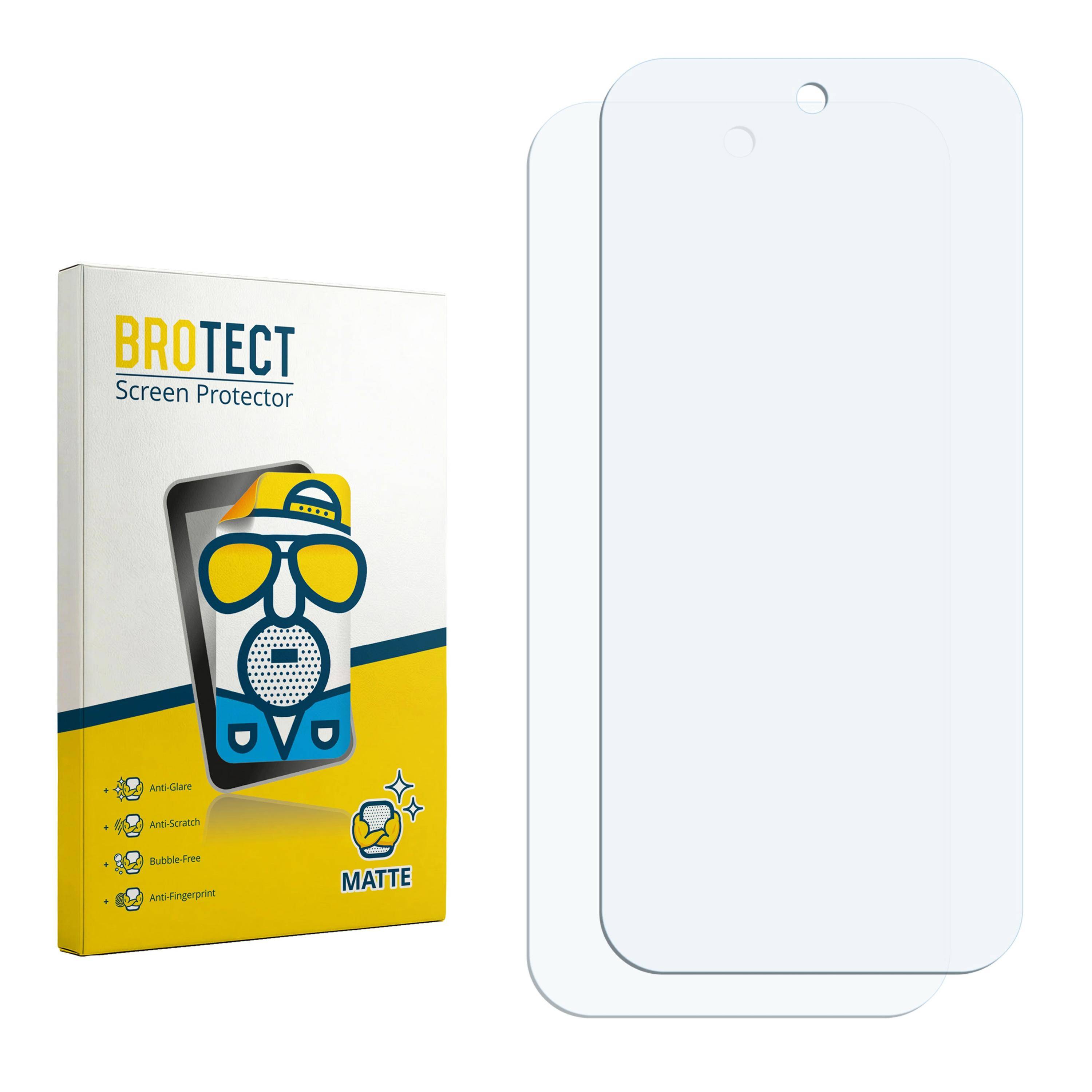 2x BROTECT Schutzfolie für Google Pixel 9 / 9 Pro / 10 / 10 Pro Folie Matt Entspiegelt-3