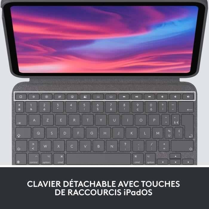Logitech Combo Touch for iPad 10th gen OXFORD GREY FRA CENTRAL-2