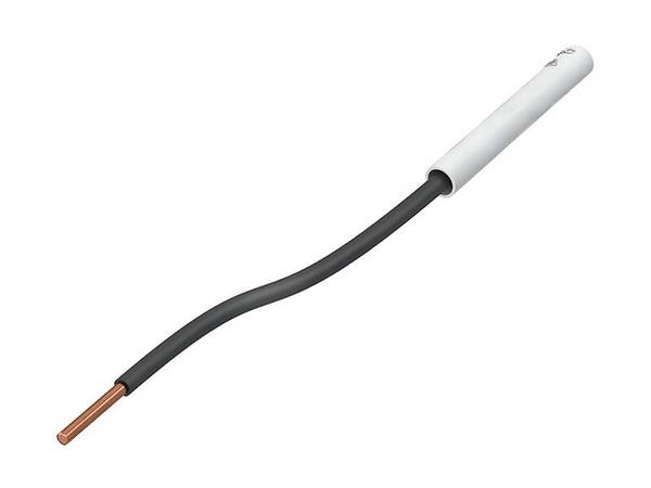 Stäubli A-SLK4-R Adapter isoliert weiß aus biegsamen Kupfer mit 4 mm Buchse