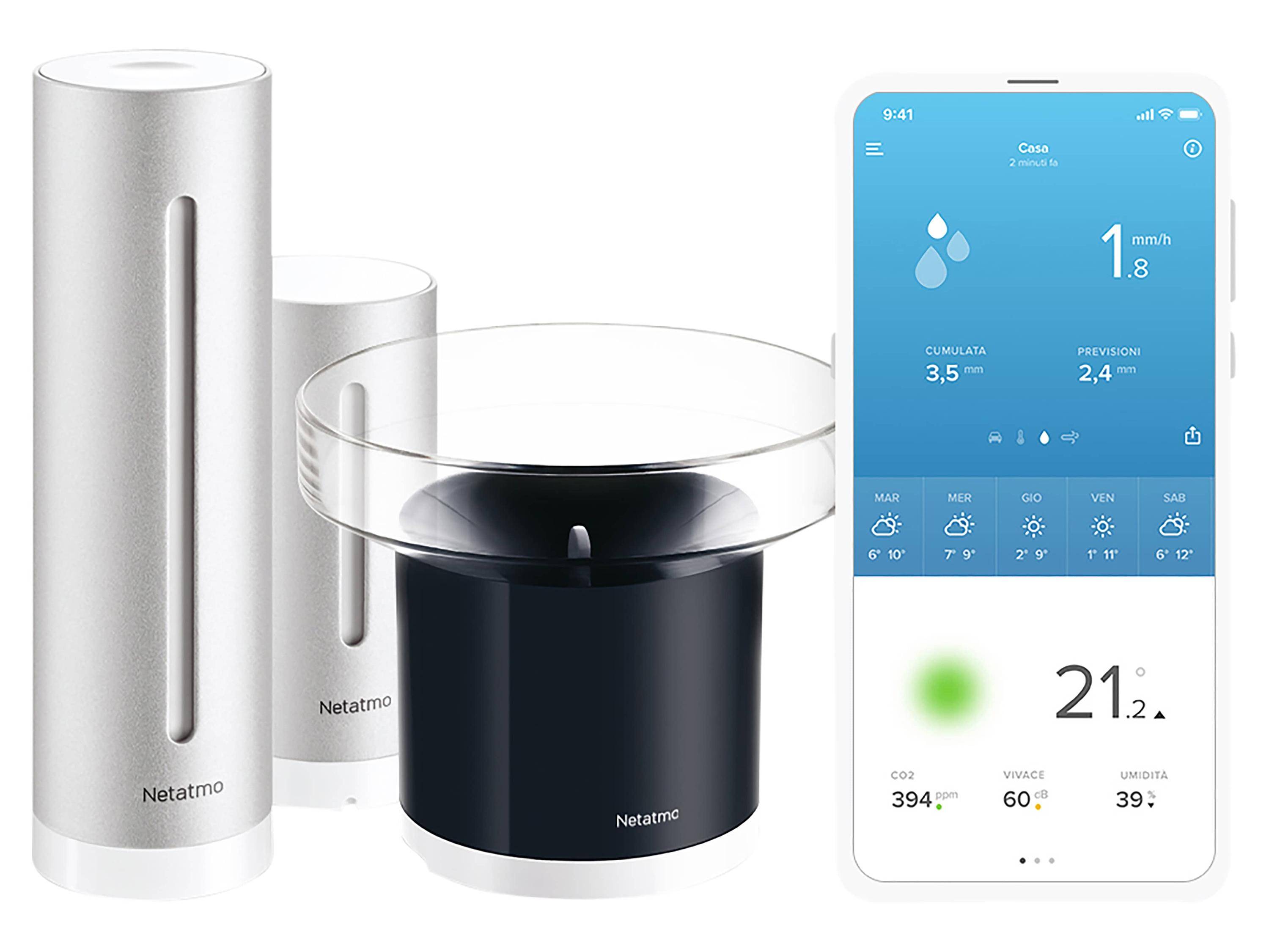 Netatmo NBU-NWS-NRG-EU digital weather station Home & Living Smart Sonstige-1