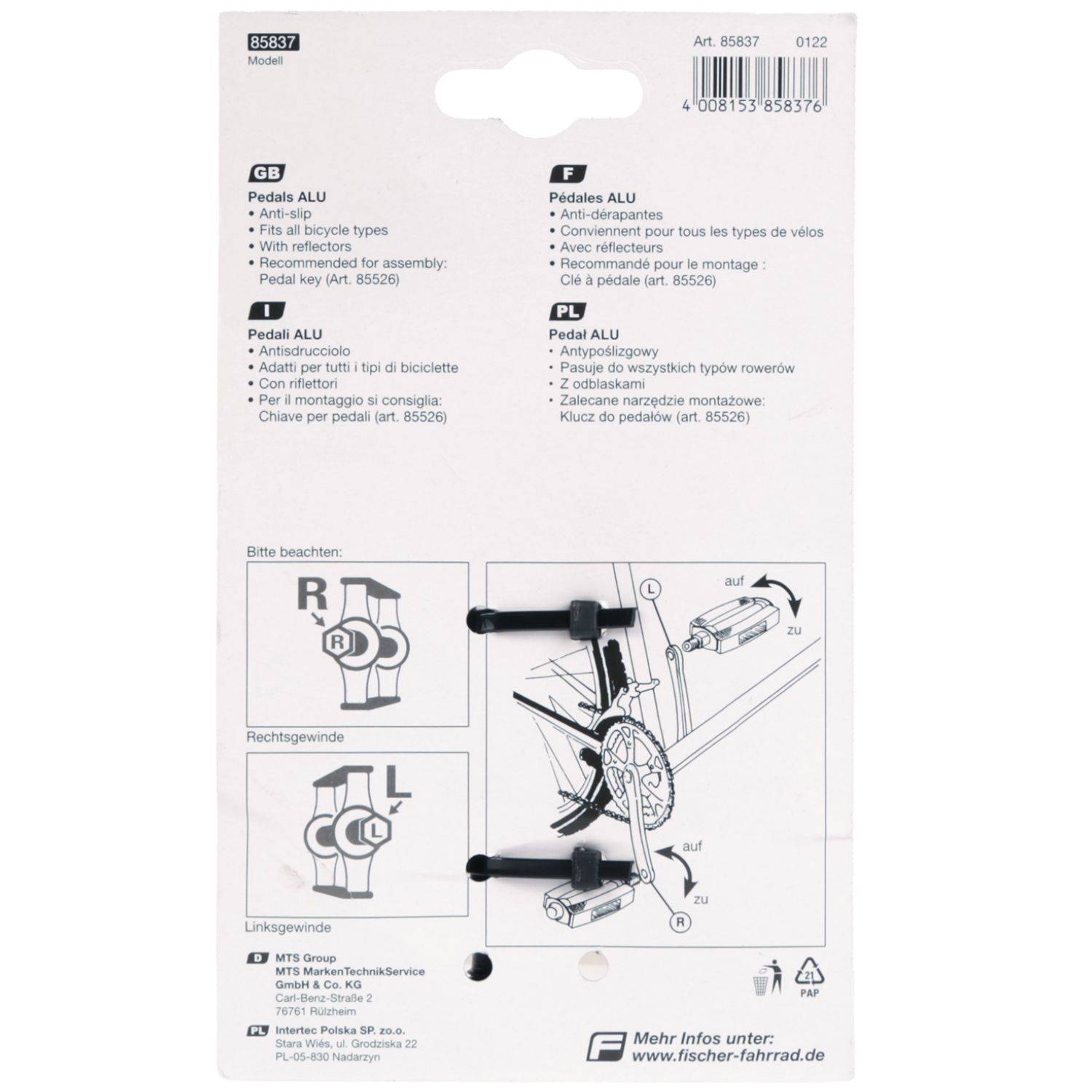 Proline Pedale Tour Alu Antirutsch-3