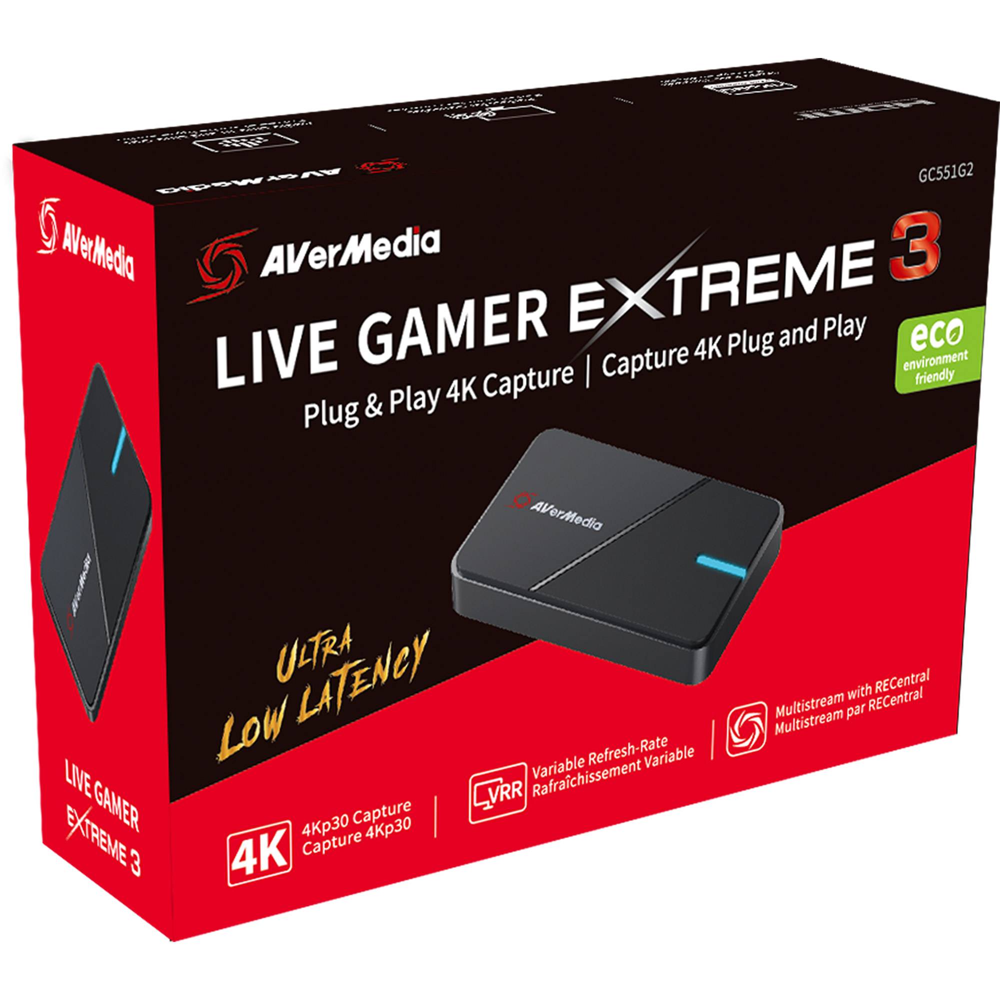 AVerMedia Live Gamer Extreme 3 - 4K30 externes Capture-Gerät für Mid-Level-4