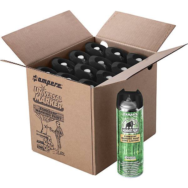 Forstmarkierer Mammut Paint Universal Marker® Langzeit Inhalt 500 ml VE 12 Stk schwarz. Ampere Deutschland-3