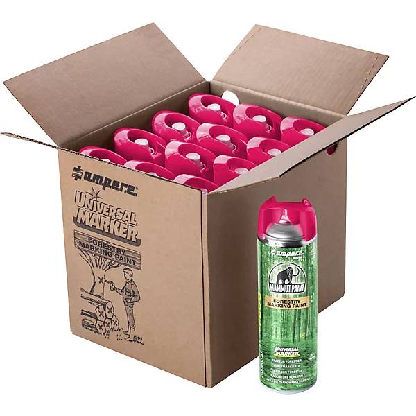 Forstmarkierer Mammut Paint Universal Marker® Fluo Inhalt 500 ml VE 12 Stk pink. Ampere Deutschland GmbH-2