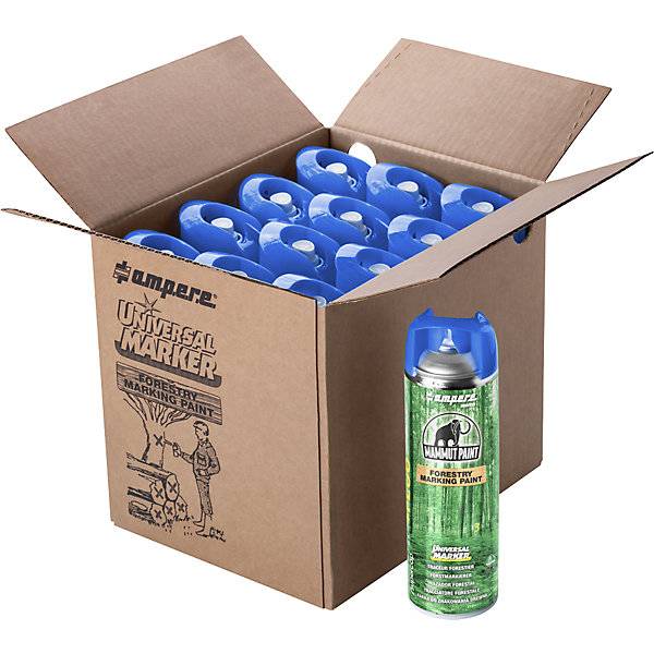 Forstmarkierer Mammut Paint Universal Marker® Fluo Inhalt 500 ml VE 12 Stk blau. Ampere Deutschland GmbH-2