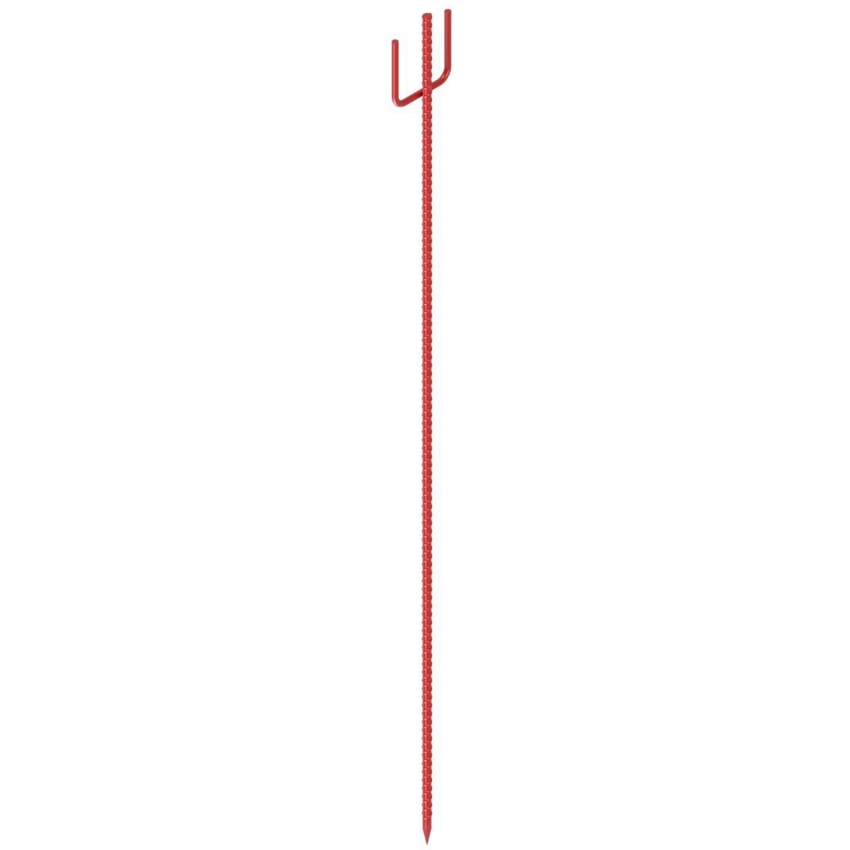 Absperrleinenhalter, Einschlagstab mit U-Bügel, Stahl, Ø 12 mm, Länge 1,25 m-0