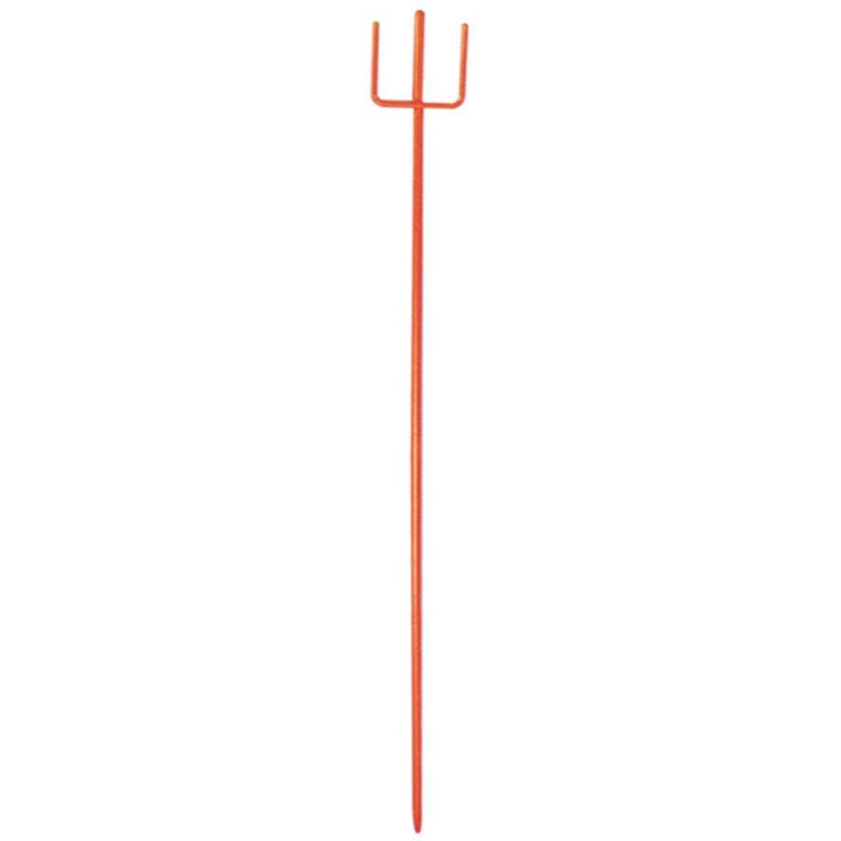 Absperrleinenhalter, Einschlagstab mit U-Bügel, Stahl, Ø 12 mm, Länge 1,25 m-1