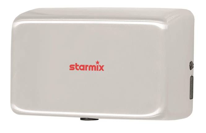Starmix XT1001MW Highspeed-Händetrockner Stahl ws 103815 Haustechnik Elektrisch heizen-0