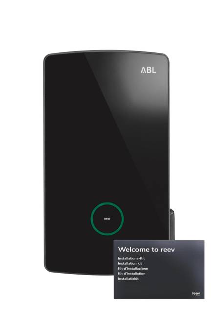 ABL Wallbox eM4 Single 100000200 Controller 22 kW Typ 2 Steckdose Install.Baumaterial-0