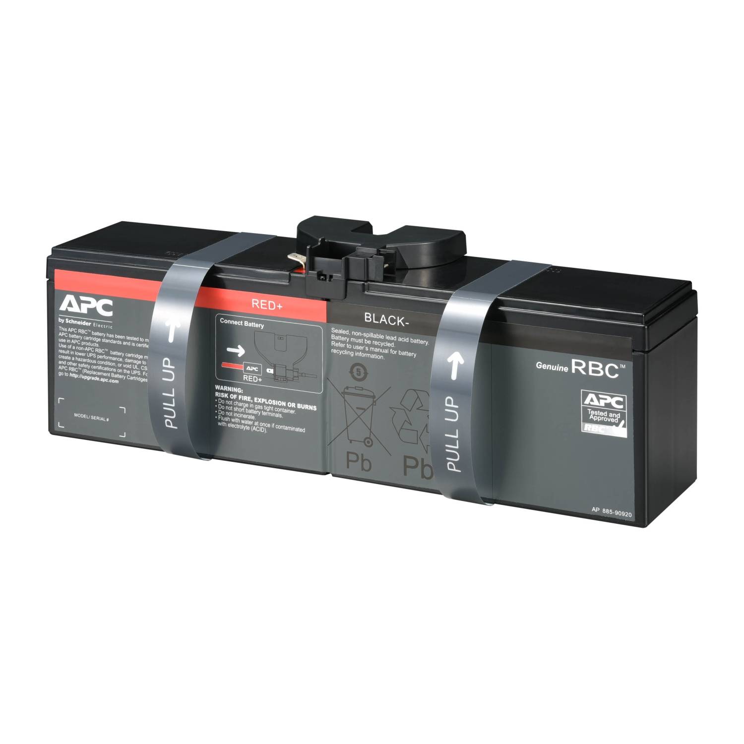 APC Replacement Battery Cartridge #161 - USV-Akku - 1 x Bleisäure - für P/N: BN1500M2, BN1500M2-CA, BP1050, BR1200SI, BR-2