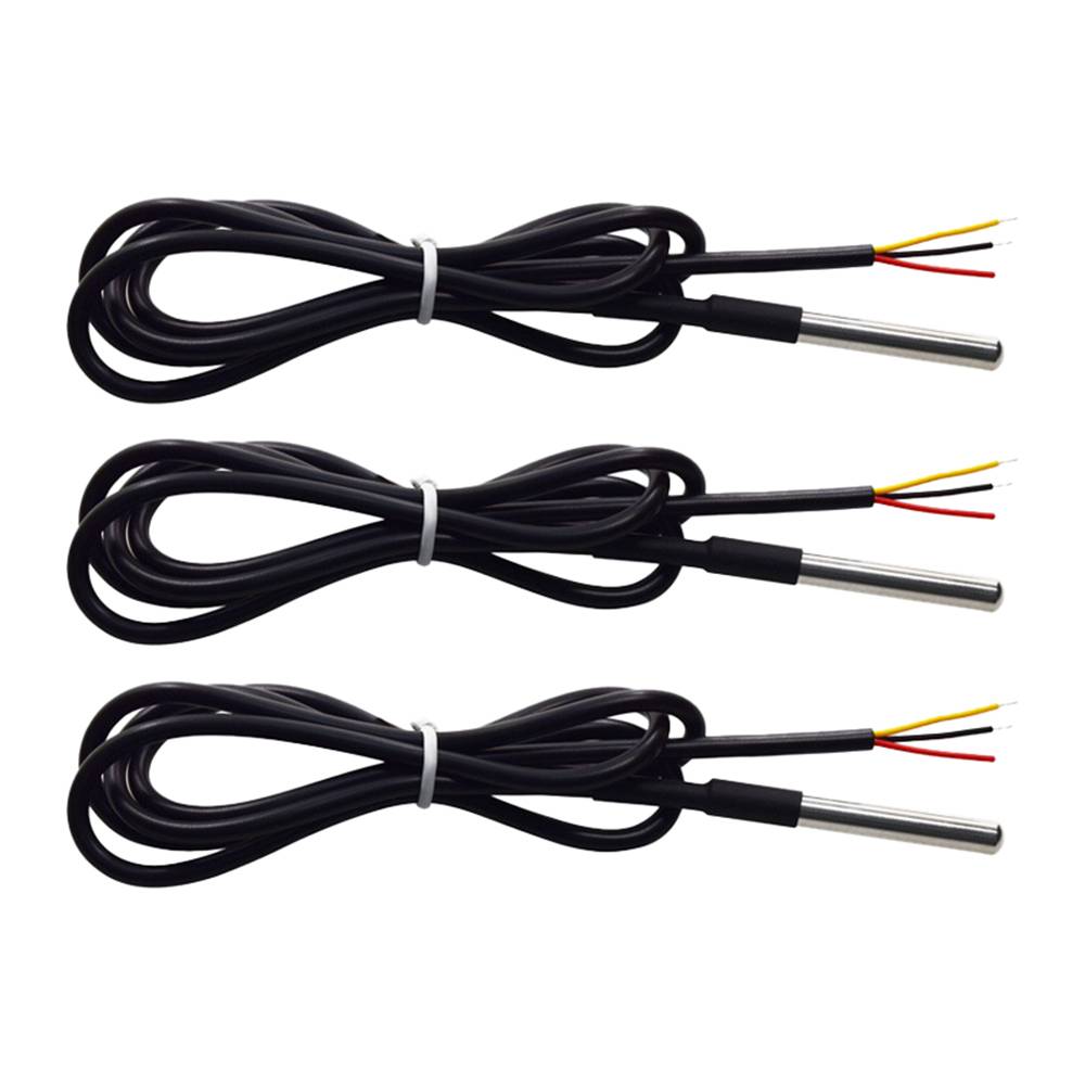 Offgridtec Digitale Temperatursensoren 3 Stk. DS18B20 mit 1m Kabel-0