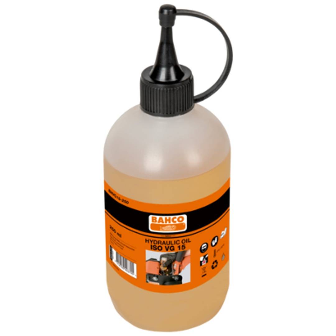 Bahco Hydraulik-Öl ISO VG15, Ersatzflasche a 250 ml-0
