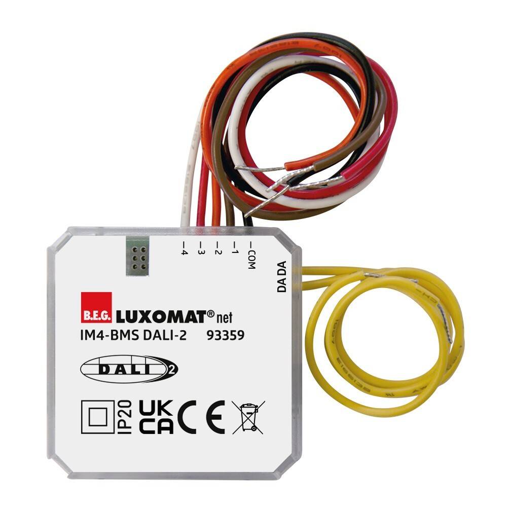 BEG Brück Electronic Tasterschnittstelle IM4-BMSDALI-2transp.-0