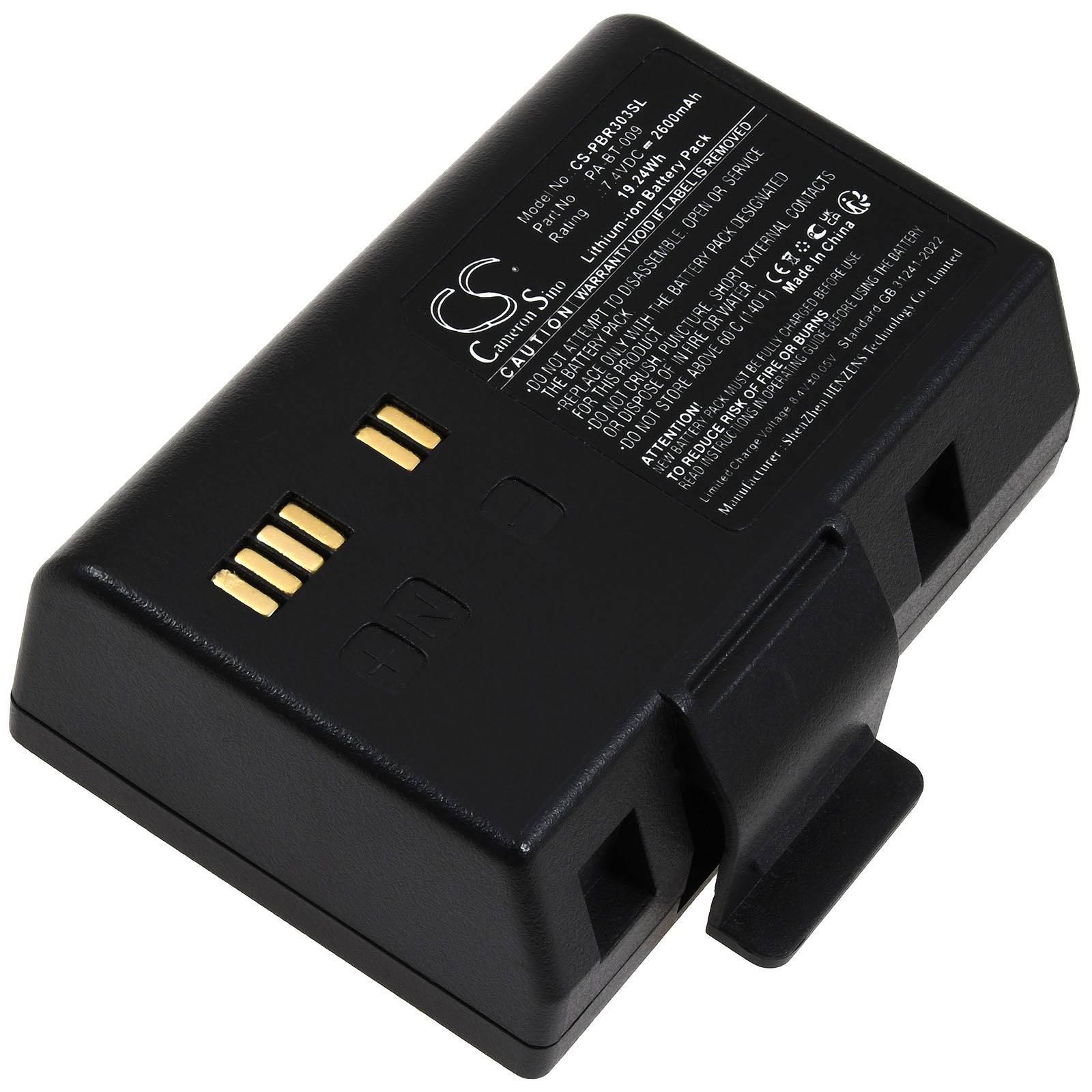Akku kompatibel mit Brother Typ PA-BT-010, 7,4V, Li-Ion-0