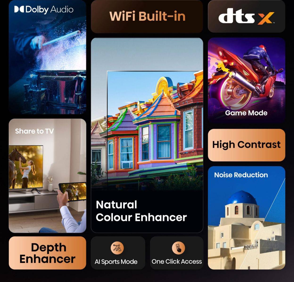 Hisense 40E4QT 101,6 cm (40 Zoll) LED-TV-2