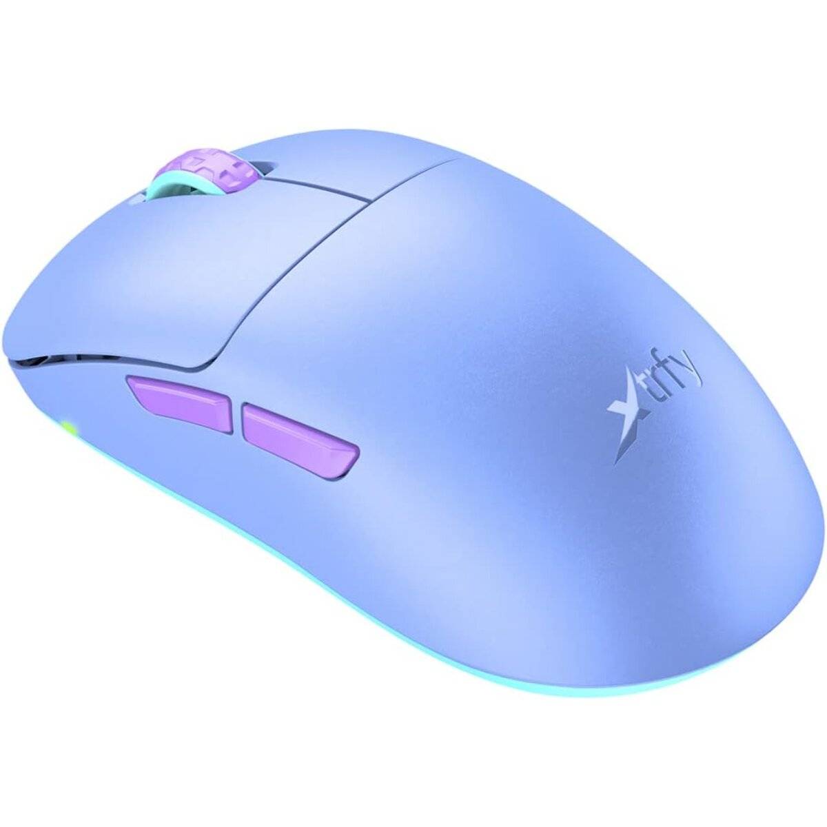 Cherry Xtrfy M8 Wireless Gaming-Maus – ultraleicht, 55 g, eSports-optimiert Frosty Purple-0