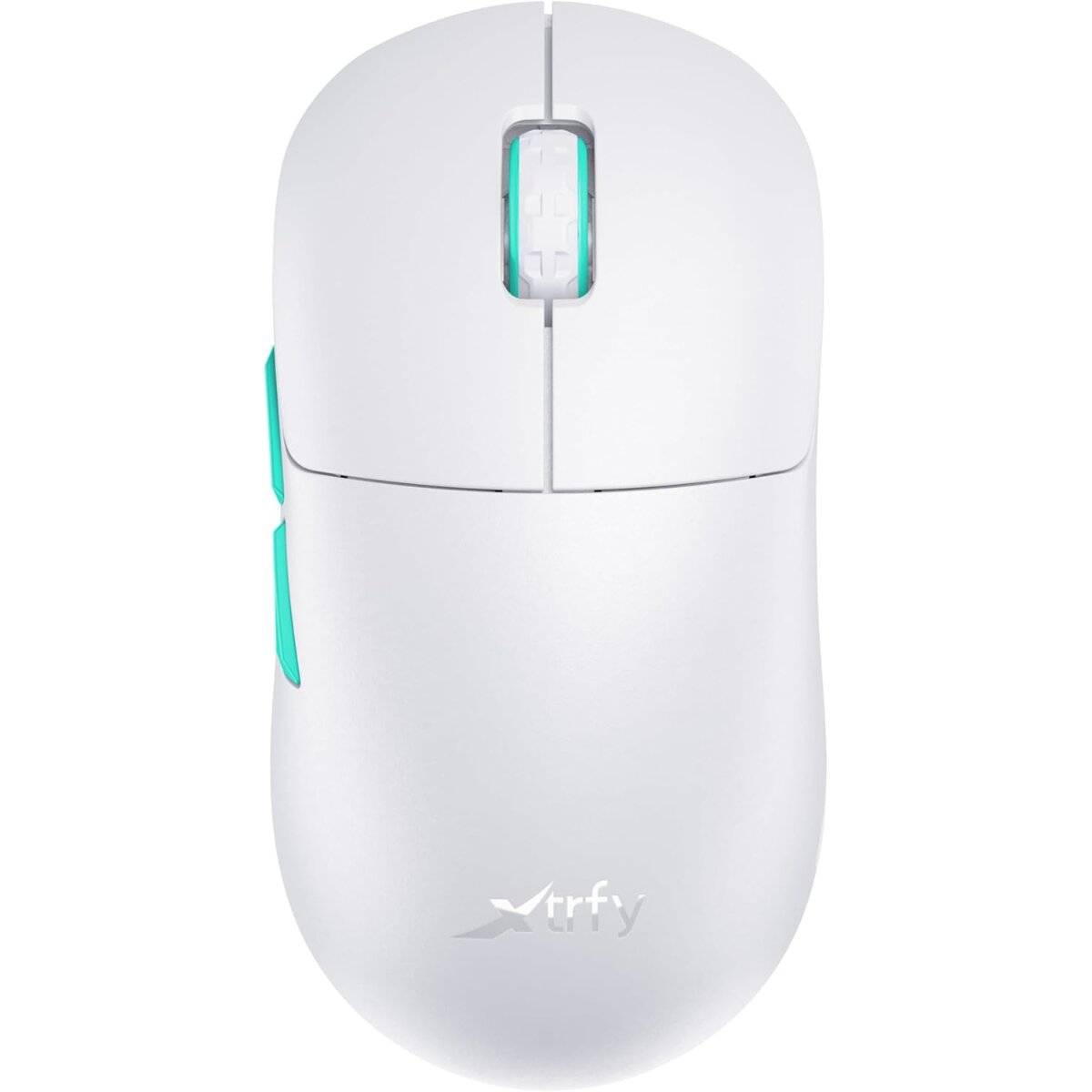 Cherry Xtrfy M8 Wireless Gaming-Maus – ultraleicht, 55 g, eSports-optimiert Weiß-0