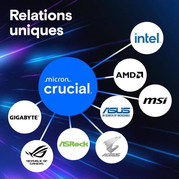 Crucial - DDR5 - Kit - 64 GB: 2 x 32 GB - DIMM 288-PIN-3