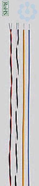 KABE Kunststoffdraht YV 2X0,8/1,4 BR/GE braun/gelb 100m Spule-0