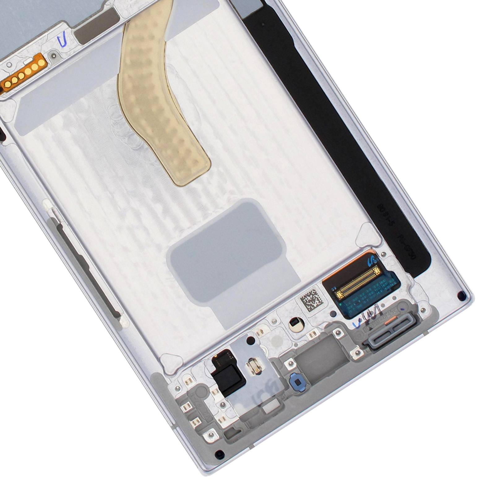 Original Display für Samsung Galaxy S22 Ultra S908 LCD + Rahmen weiß GH82-27488C-2