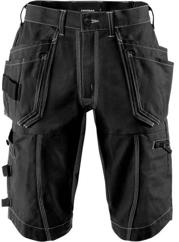 Fristads Stretch-Shorts 2607 FASG - Schwarz/C52 130310-940-C52-1