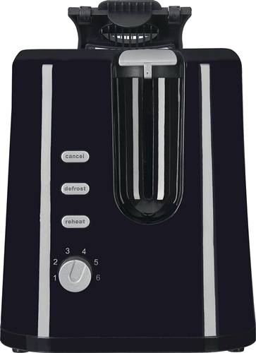 2-Schlitz Toaster TA 3102 swi 870 W schwarz-Inox 2 Toastscheiben-0
