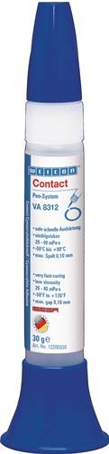 WEICON GmbH & Co. KG Cyanacrylatklebstoff Contact VA 8312 30g ISEGA farblos Pen-System WEICON 12200030 / 10016432-0