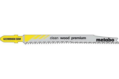5 Stichsägeblätter, Holz, Serie "professional", 93 / 2,2 mm, BiM (623999000)
