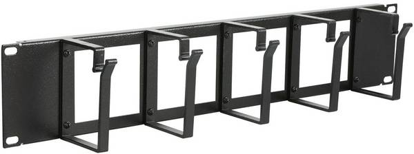 Lanview RAO115BL, Schwarz, 2U, 19"", Oval, 482 mm, 72 mm