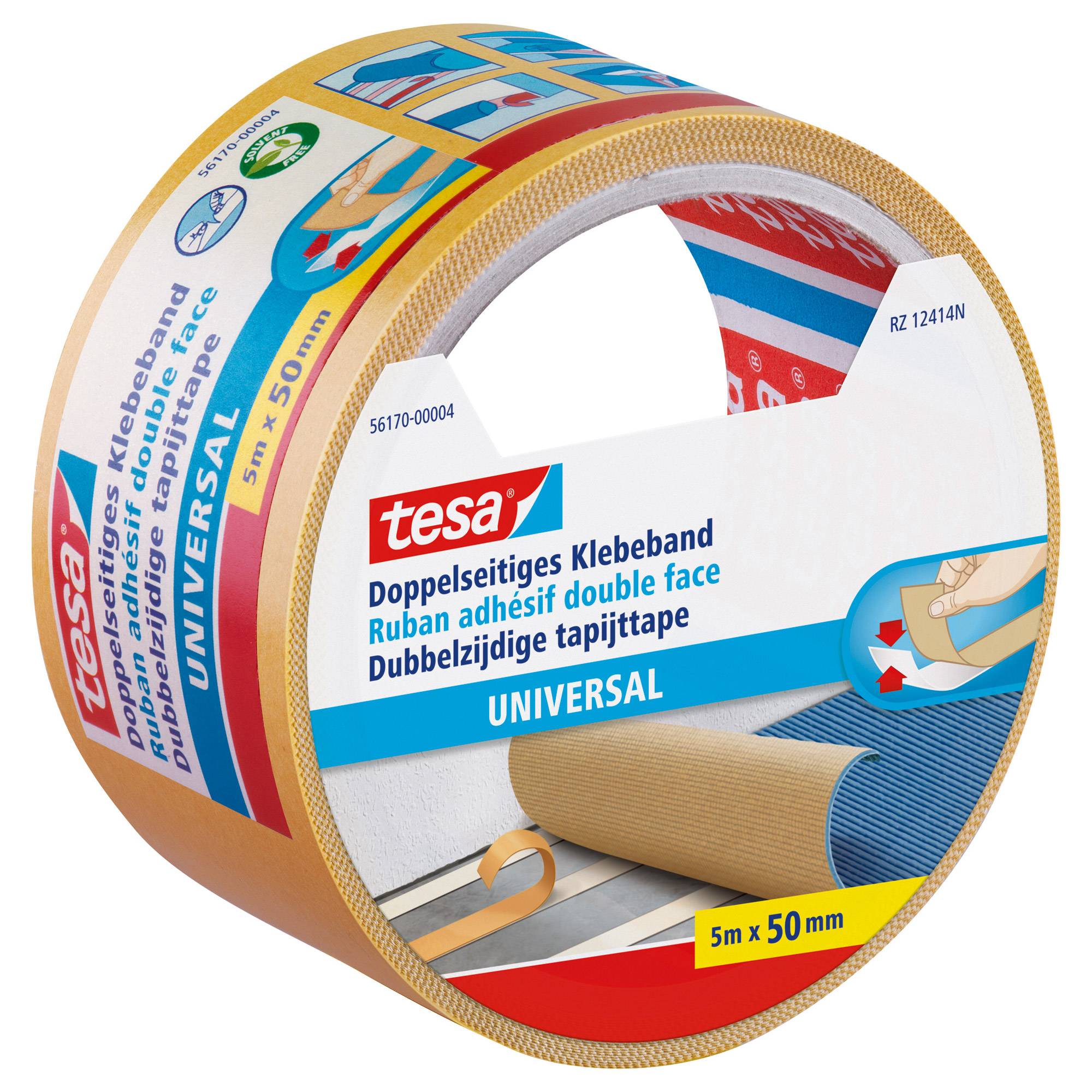 Tesa Doppelseitiges Klebeband - 50 mm x 5 m-3