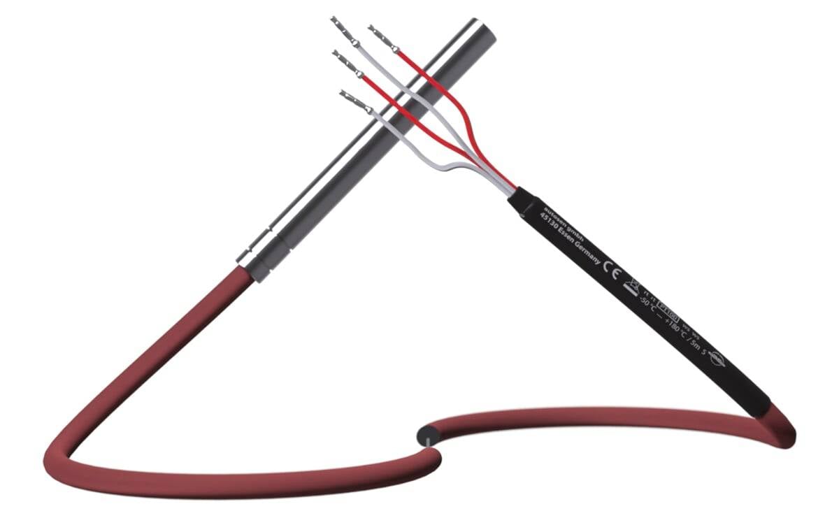 Kabel-Temperaturfühler PT100 -50…180°C - 180 - AT110 - autosen-0
