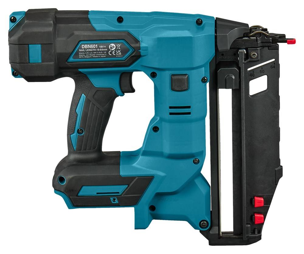 Makita Akku-Stauchkopfnagler 16ga, 19-64 mm, DBN601Z, incl. Zubehör, Karton-4