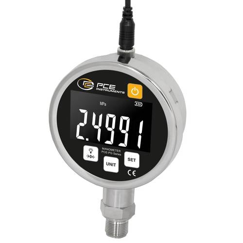 PCE Instruments PCE-PG 25 Druck-Messgerät Druck -0.88 - 25 bar